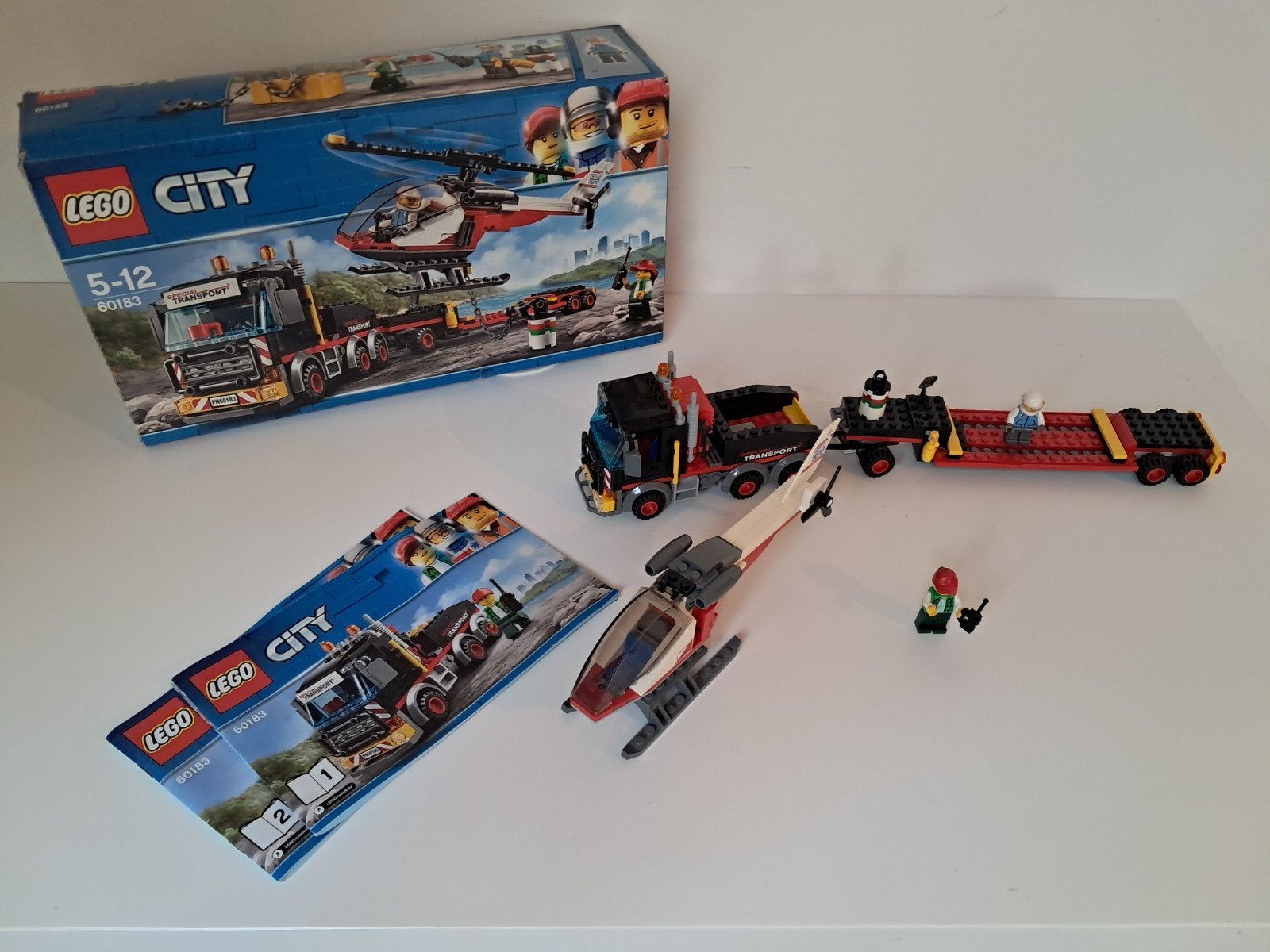 Lego 60183 Zware vrachtwagen transporteerder, City, Inclusief instructies, Lego, Ophalen of Verzenden