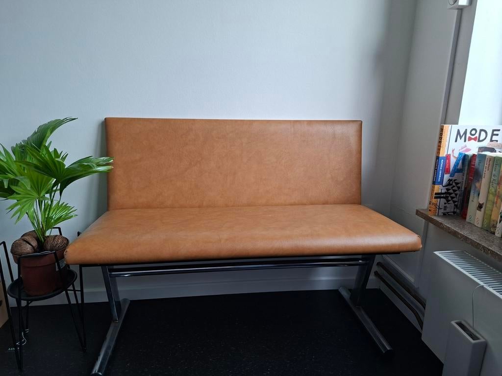 Vintage / retro banken 2 stuks, Huis en Inrichting, Slaapkamer | Slaapbanken, Ophalen