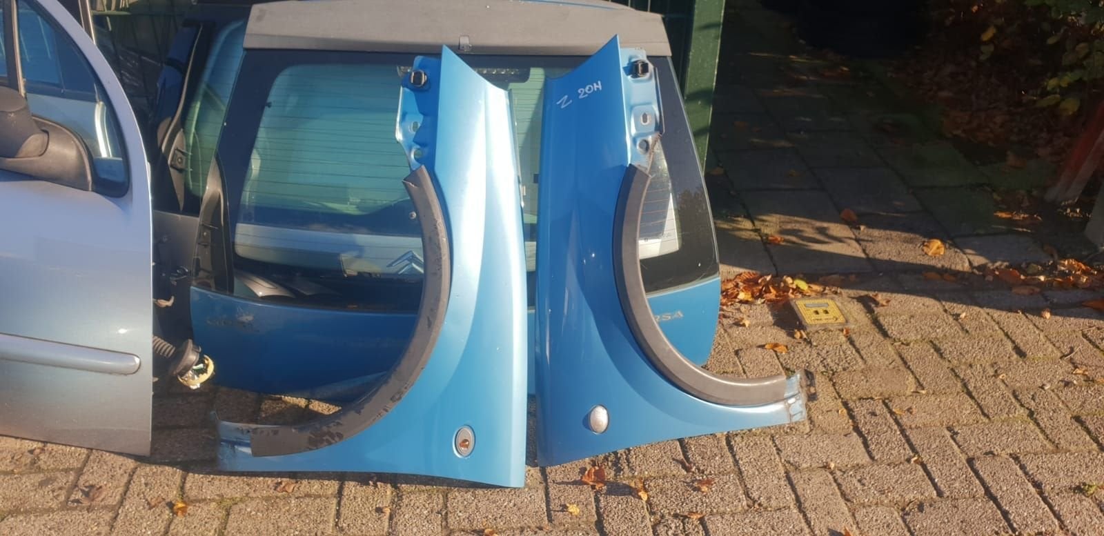 OPEL CORSA C VOORSCHERMEN, Gebruikt, -, -, Ophalen of Verzenden