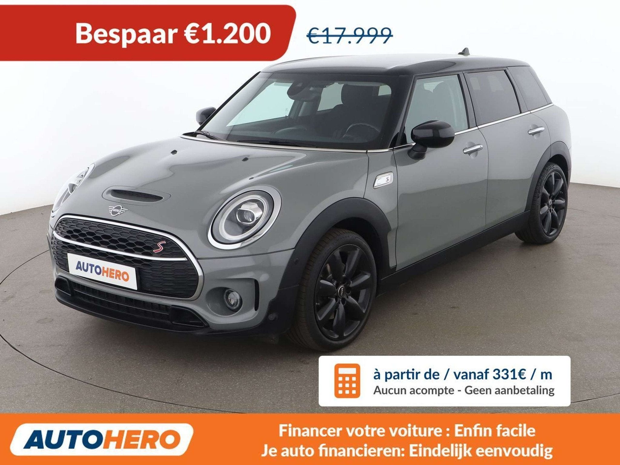 MINI Cooper S Clubman Cooper S (automatique), Autos, Achat, Autres carburants, Noir, Automatique