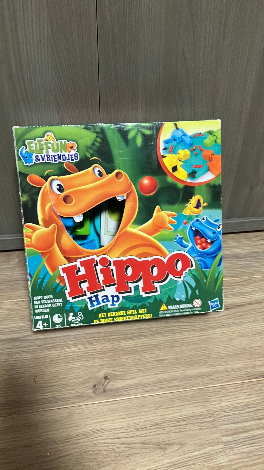 Hippo hap, Hobby en Vrije tijd, Gezelschapsspellen | Kaartspellen, Drie of vier spelers, Ophalen of Verzenden, Gebruikt