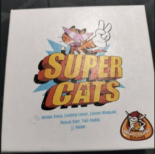 Spel: Super Cats, Ophalen of Verzenden, Gebruikt, White Goblin Games