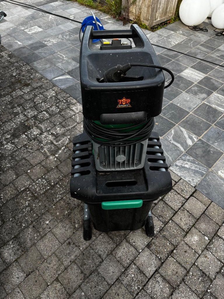 Top Craft hakselaar - elektrisch, Sac de ramassage, Enlèvement, Utilisé, Électrique