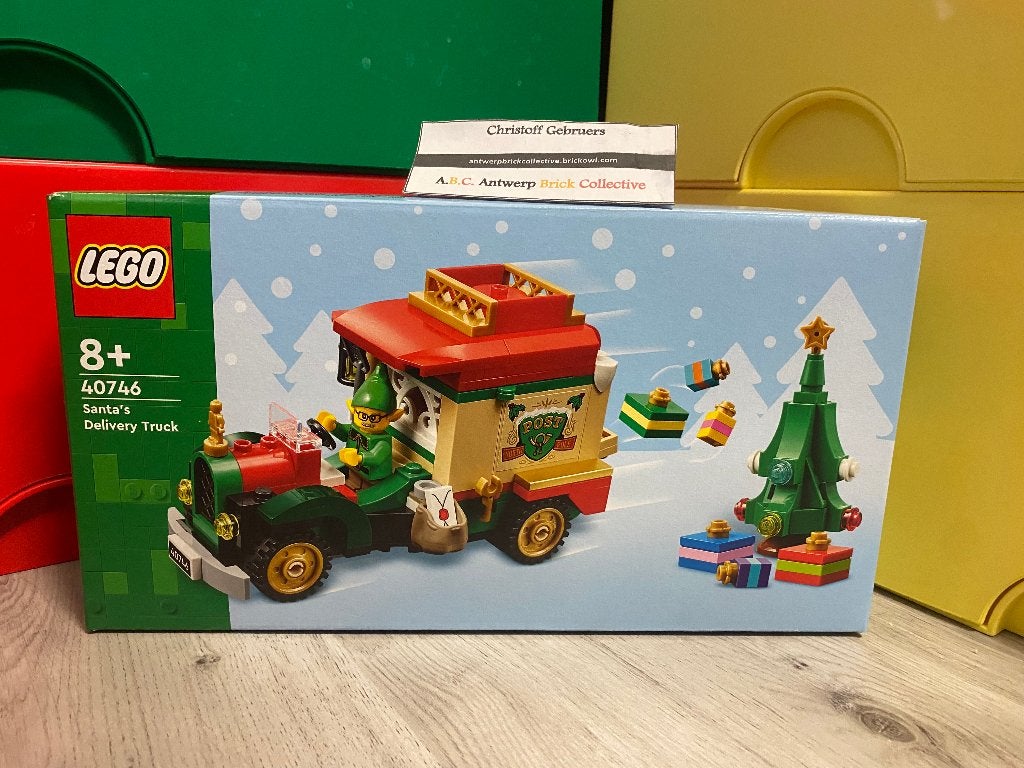 Lego Kerst - 40746 - Santa's Delivery truck, Kinderen en Baby's, Ophalen, Overige thema's, Lego, Nieuw