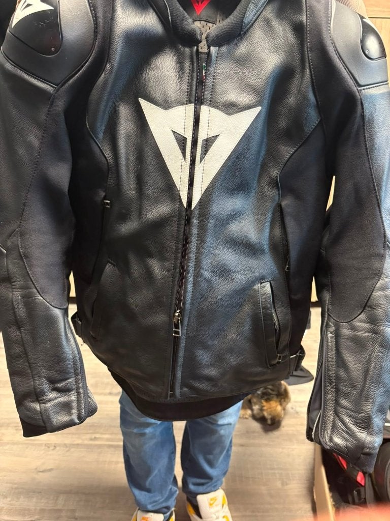 Dainese Leren Motorjas Maat 48 Zwart, Ophalen, Dainese, Dames, Jas | leer