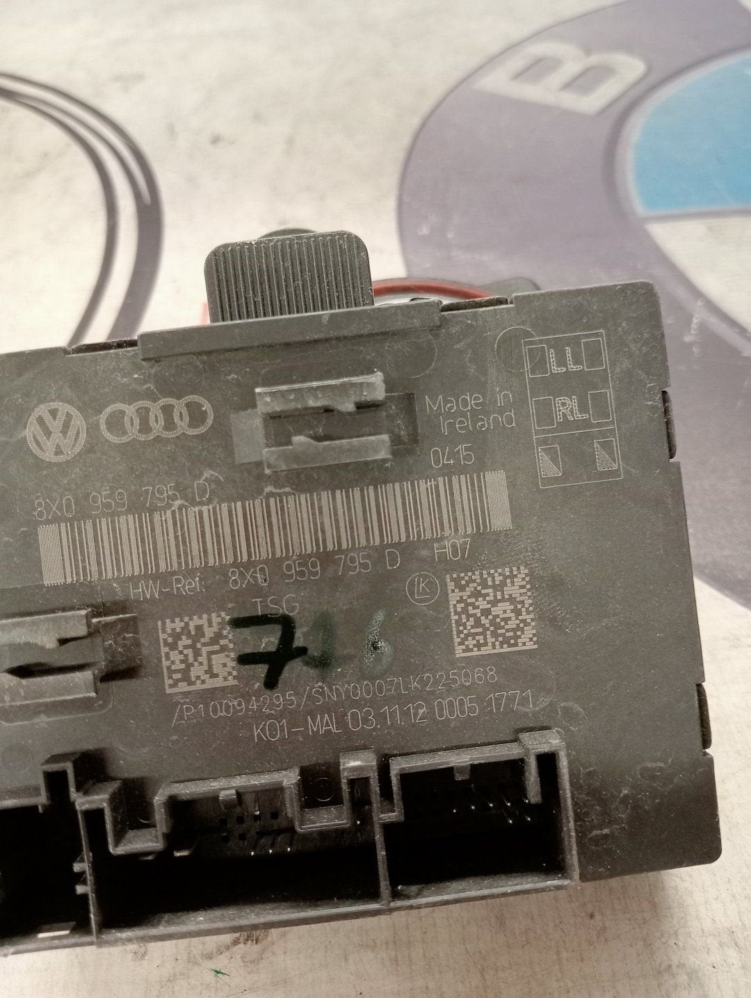 Audi A1 8X Deurmodule 8X0959795D, -, Audi, Utilisé, -