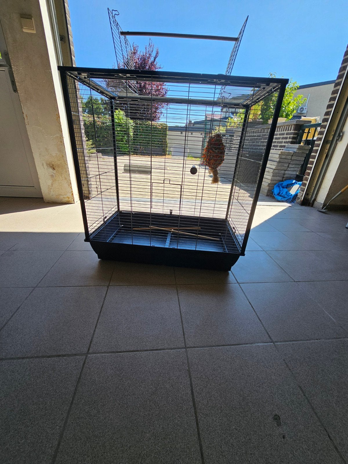 Vogelkooi, Dieren en Toebehoren, Ophalen, Gebruikt, Metaal, Vogelkooi