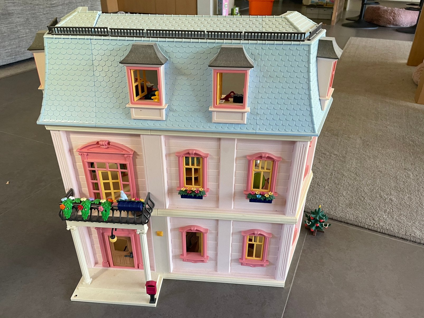 Playmobil herenhuis 5303, Gebruikt, Gebouw, Complete set, Family fun
