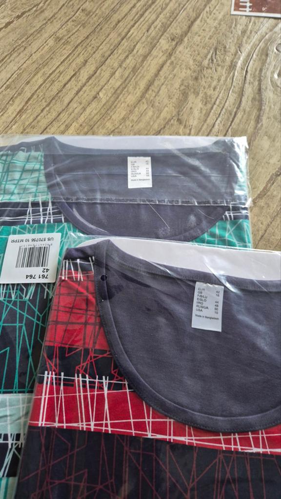 2 T-shirts, Kleding | Dames, T-shirts, Ophalen, Zwart, Maat 42/44 (L), Nieuw