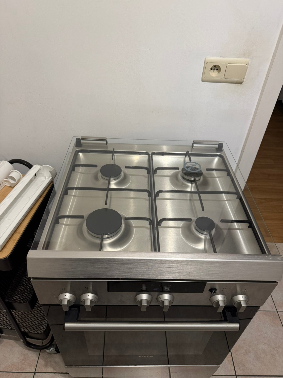 Siemens Gas Cooker with Oven, 4 Burners, Excellent Condition, Electroménager, Enlèvement ou Envoi, Comme neuf, Gaz