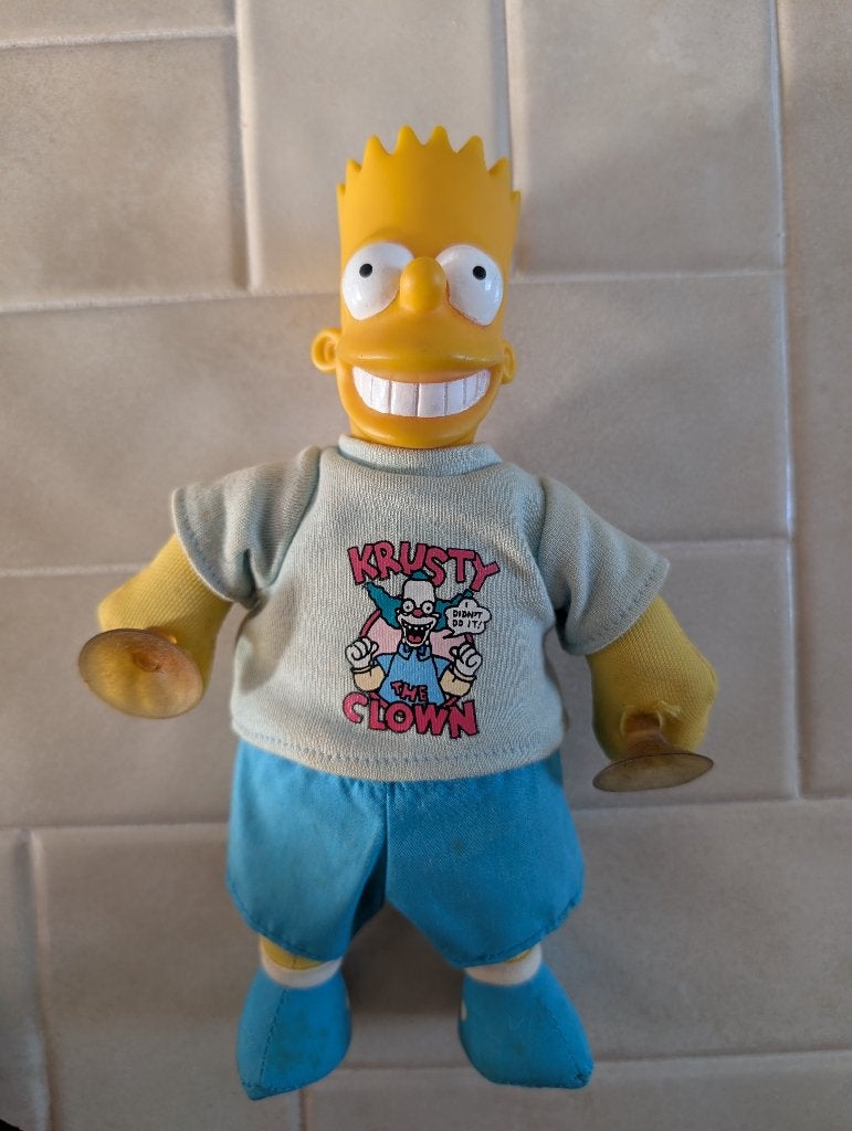 Poupée figurine vintage Les Simpsons Bart brocante ancien, Enfants & Bébés, Jouets | Poupées, Enlèvement ou Envoi, Utilisé, Autres types