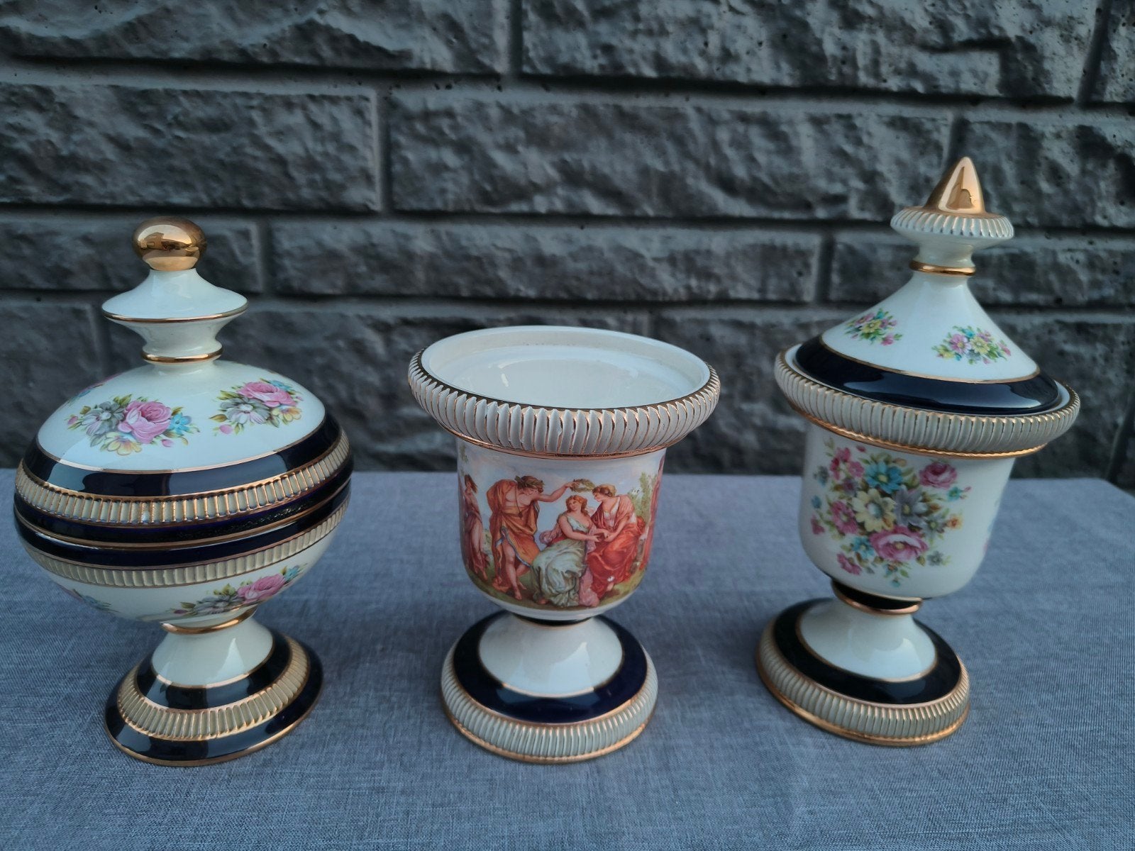 Vintage porseleinen set, Antiek en Kunst, Antiek | Porselein, Ophalen
