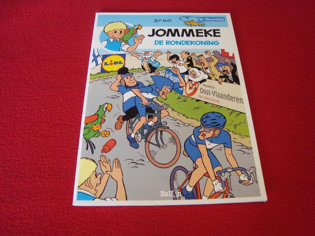 jommeke strip de rondekoning, Une BD, Enlèvement ou Envoi, Jeff Nys