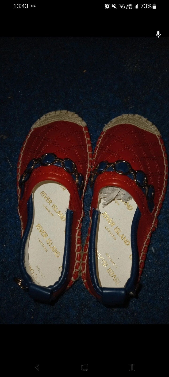 kinder espadrilles, Enlèvement, Comme neuf