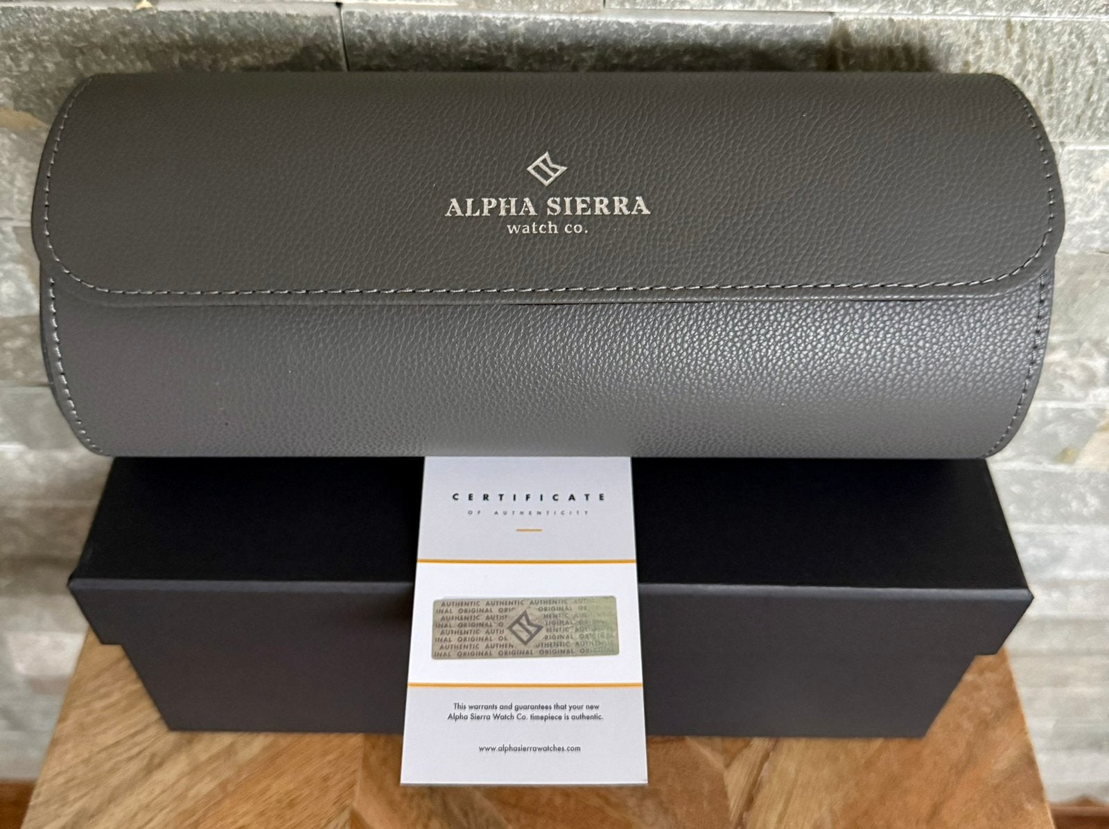 LUXUEUZE HORLOGEROL ALPHA SIERRA TWV400€! NIEUW, ORIGINEEL, Ophalen of Verzenden, Nieuw