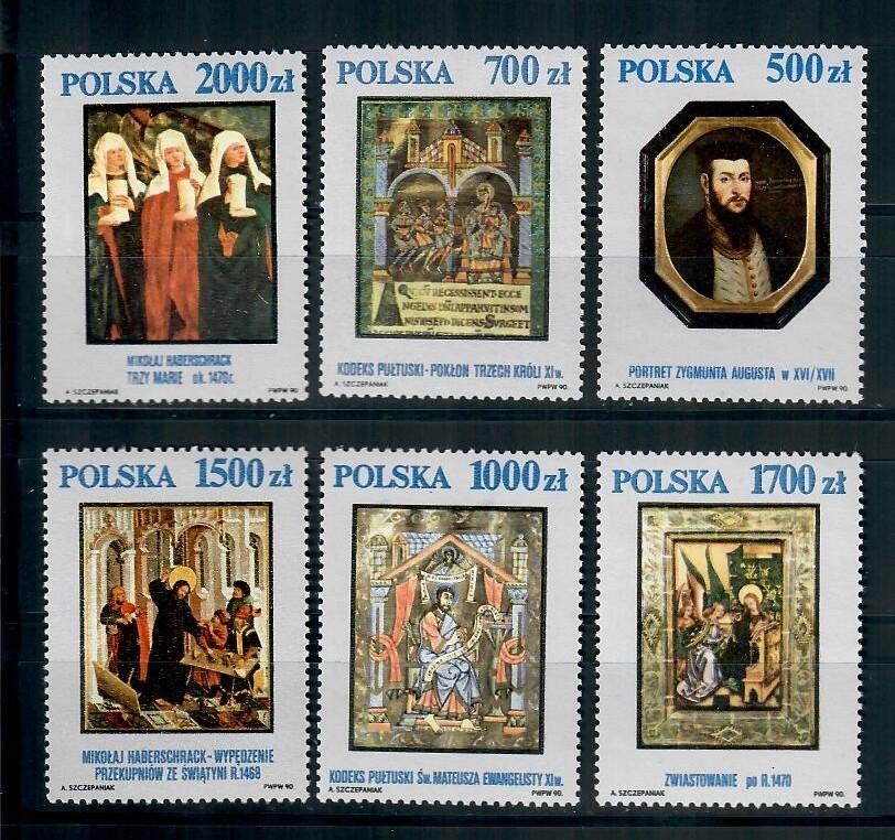 Polen yvertnrs: 3111/16 postfris, Enlèvement ou Envoi, Pologne, Non oblitéré