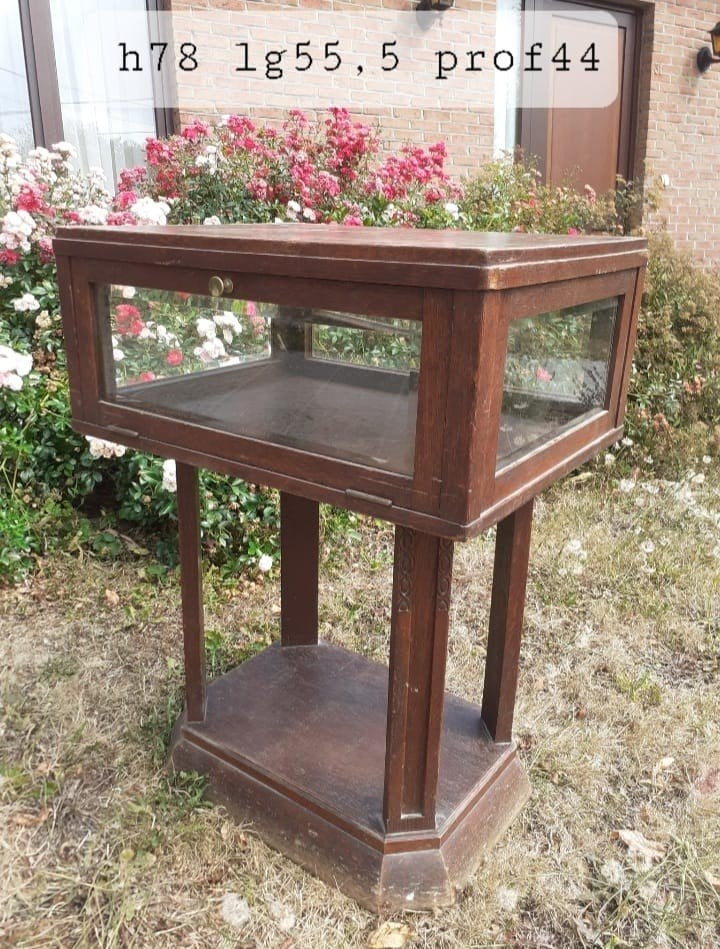 oud eikenhouten raam uit het begin van 1900, Ophalen