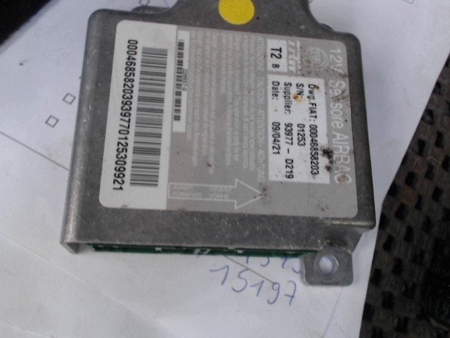 Boitier airbag Fiat Ducato 3 2.3JTD 103kw 00046858203 (23AB), Autos : Pièces & Accessoires, Enlèvement, Utilisé, Fiat