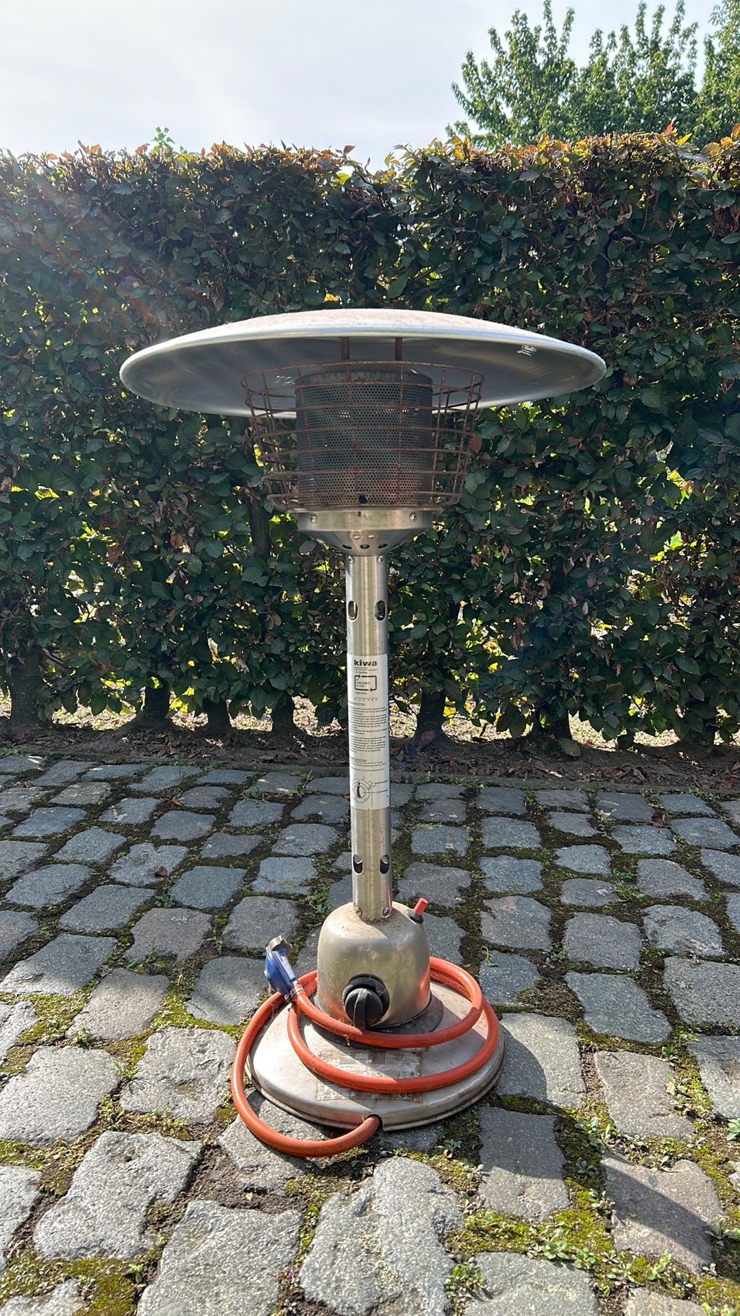 Tafelverwarmer, Tuin en Terras, Ophalen, Gebruikt, Gas