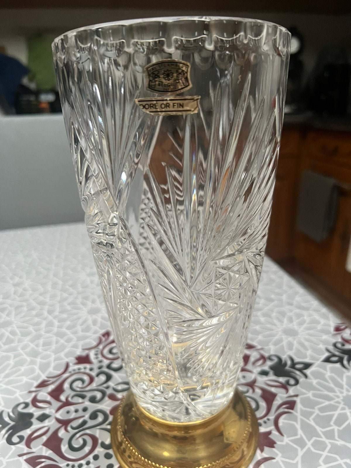 Vase val saint Lambert, Enlèvement, Or