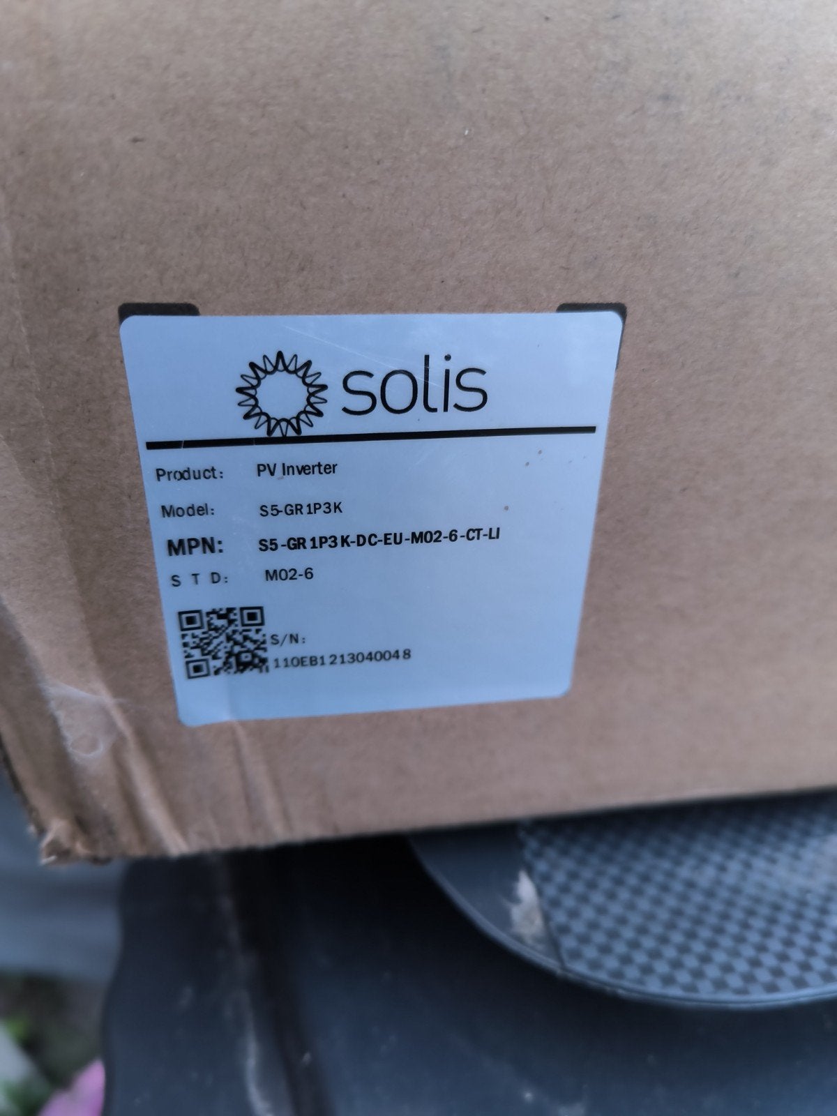 Solis S5-GR1P3K 3 kW omvormer, Enlèvement, Onduleur