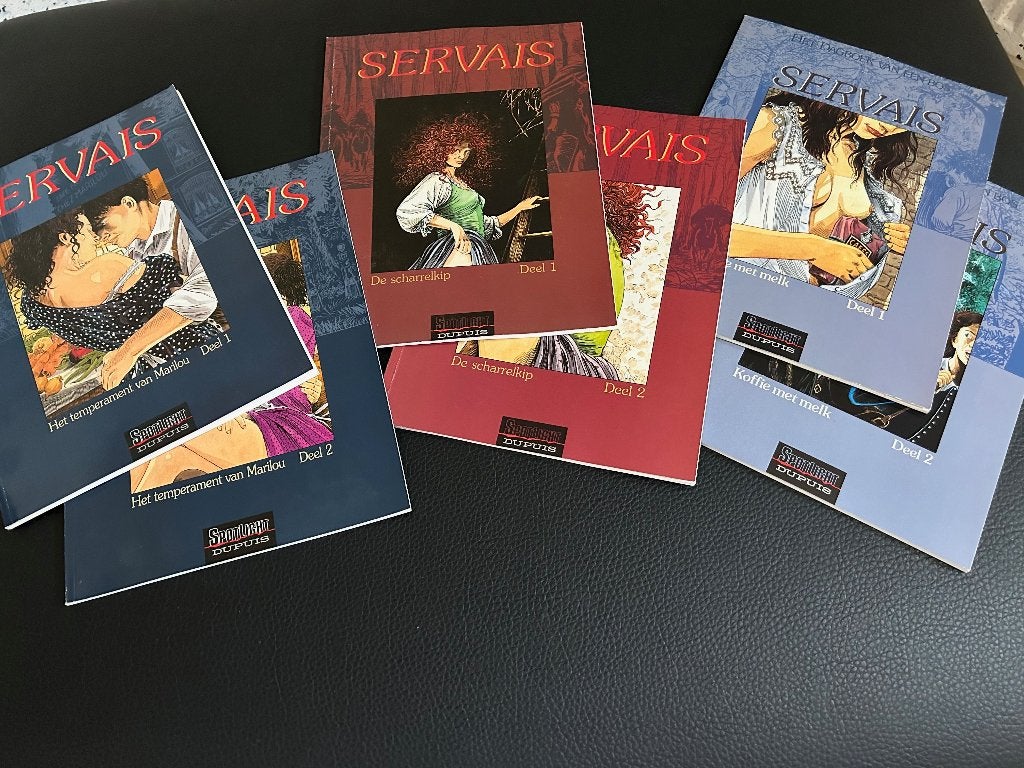 Stripverhalen SERVAIS, Plusieurs BD, Enlèvement ou Envoi, J.C. Servais, Utilisé