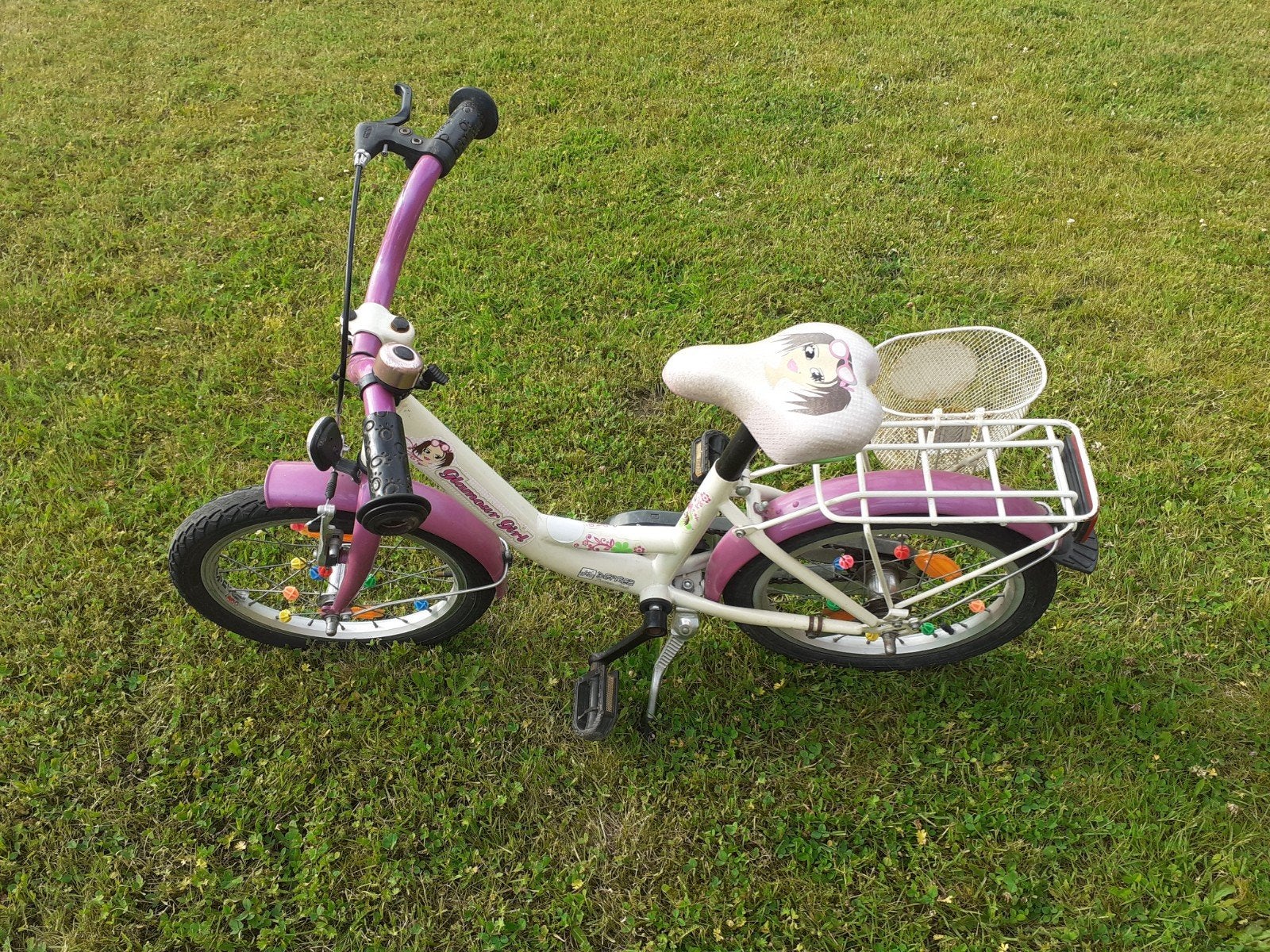 Kinderfiets 16 inch, Ophalen, Gebruikt, Terugtraprem, 16 tot 20 inch