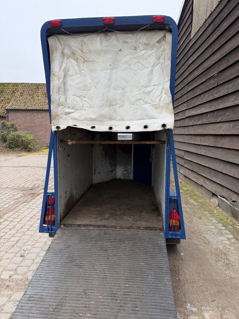 1,5 paardentrailer te koop, Dieren en Toebehoren, Ophalen, Gebruikt, Overige materialen, 1½-paards trailer