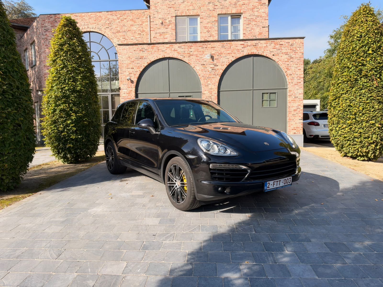 Porsche cayenne 3.0D, Auto's, Automaat, Zwart, Zwart, Leder