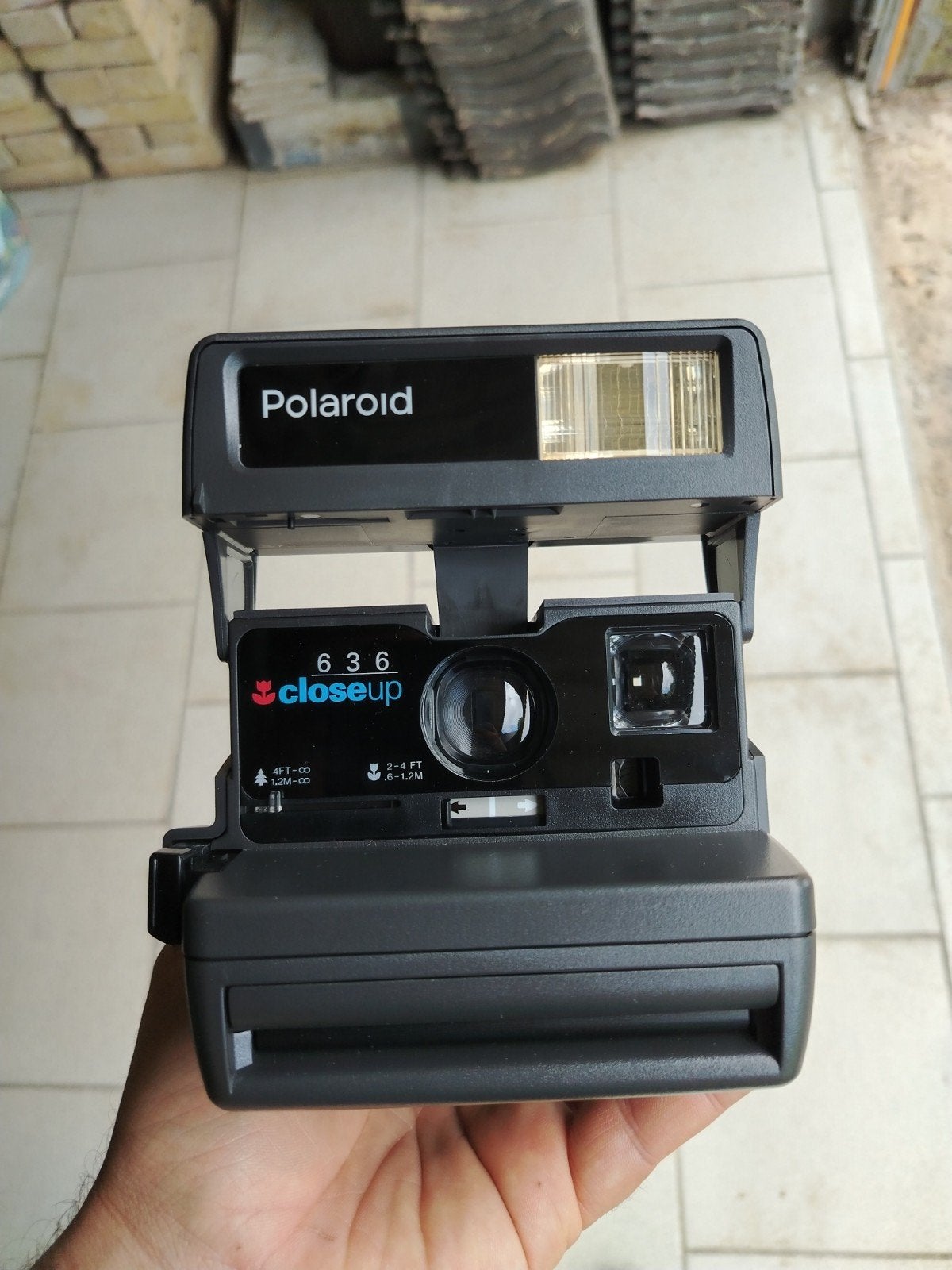 Polaroid 636 closeup mad UK, TV, Hi-fi & Vidéo, Appareils photo analogiques, Enlèvement, Polaroid, Polaroid