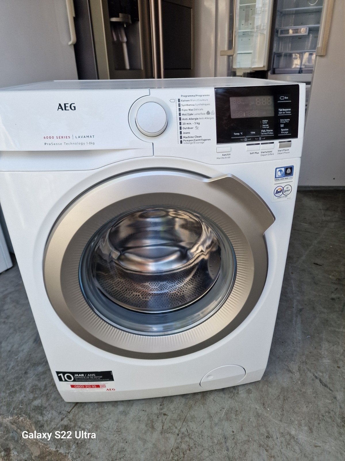 lave linge AEG 8kg kg, Electroménager