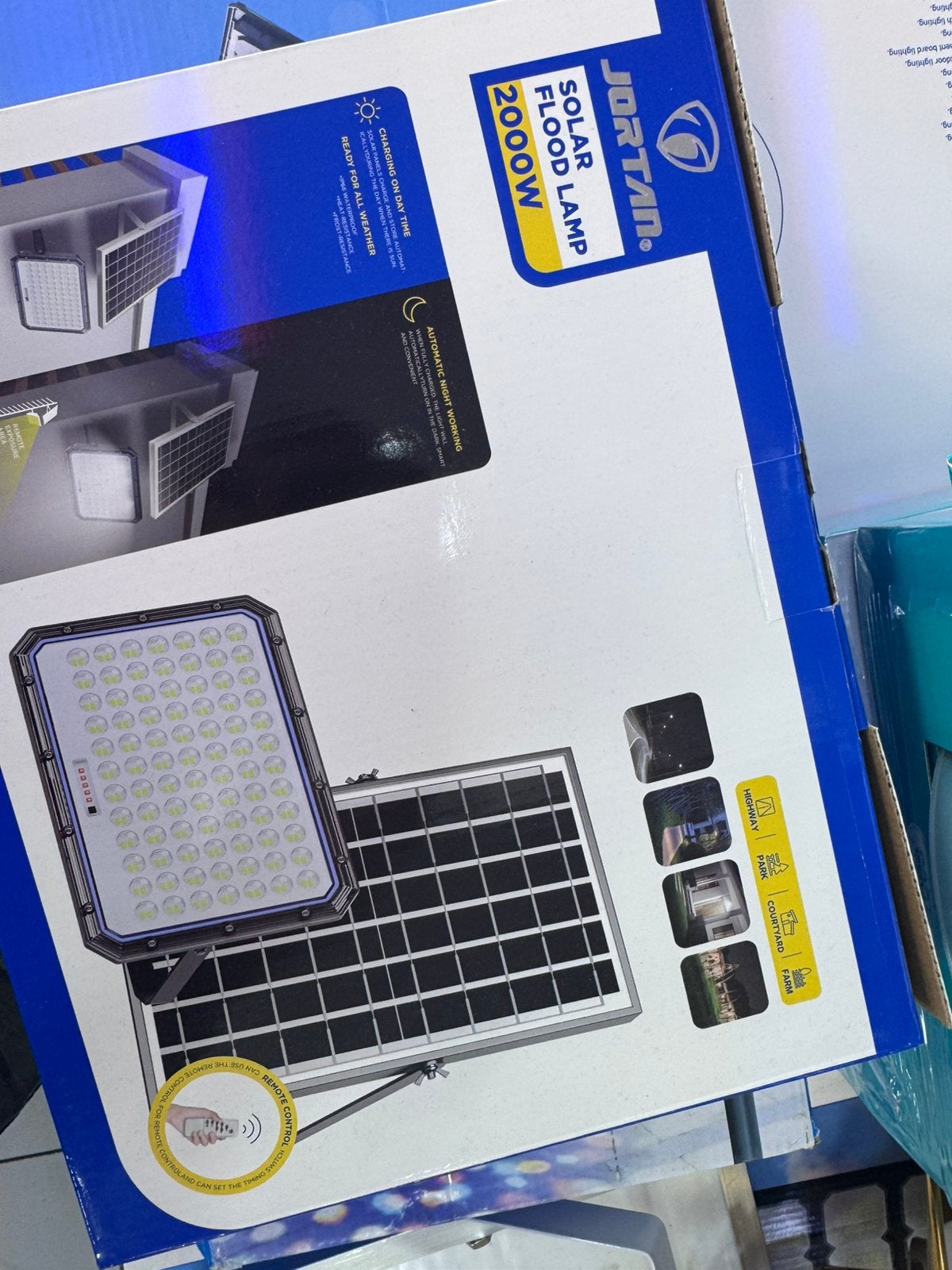Lampe solaire neuf 3000w trop forte prix 60€, Ophalen of Verzenden, Zo goed als nieuw