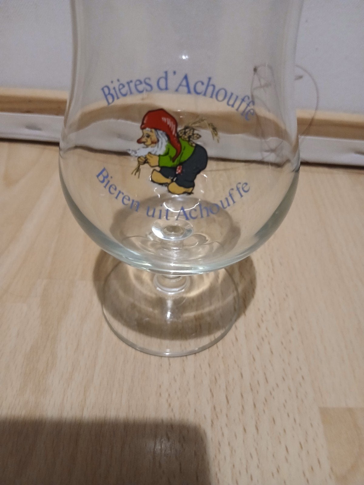 la chouffe bieren uit achouffe glas, Verzamelen, Ophalen
