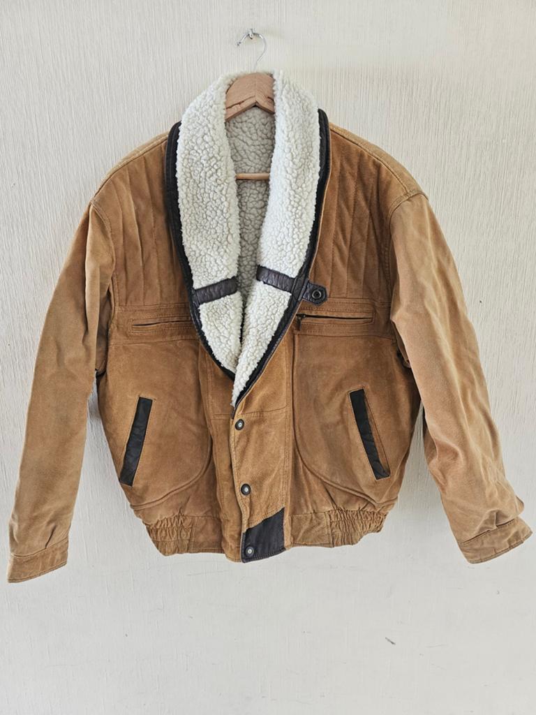 Blouson hiver en daim homme, Enlèvement ou Envoi