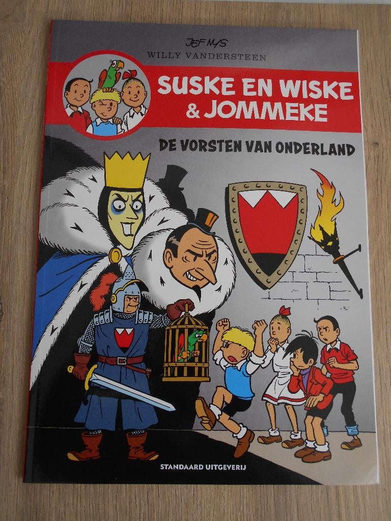 Suske en Wiske & Jommeke: De vorsten van onderland, Boeken, Ophalen, Nieuw