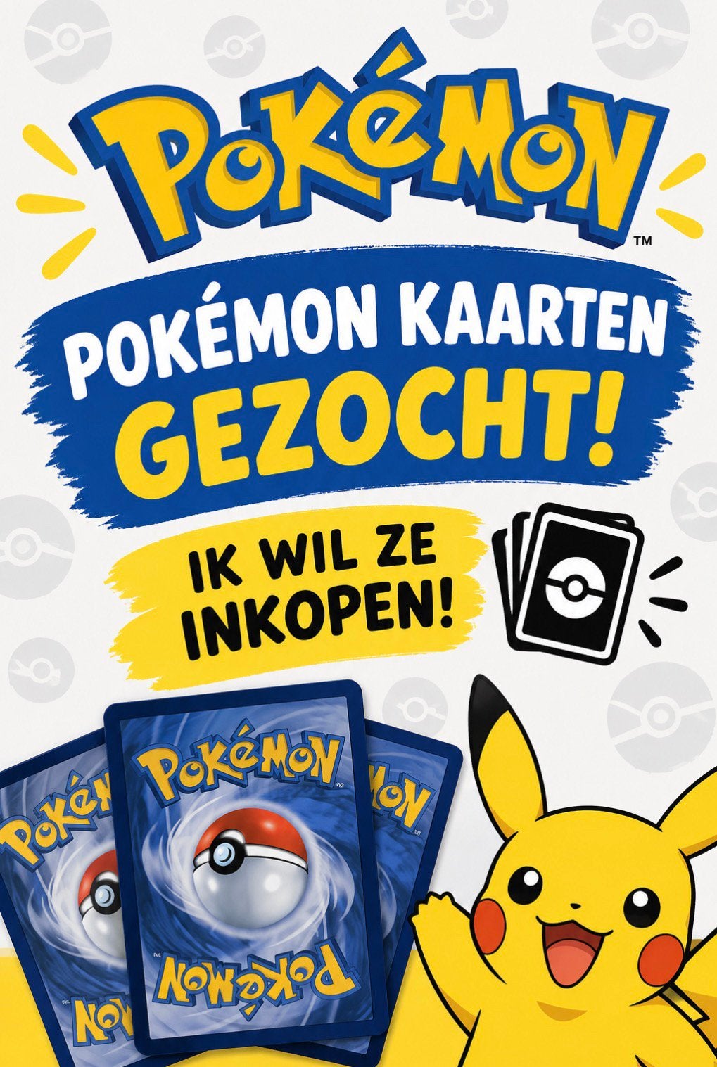 Pokemonkaarten gezocht, Enlèvement