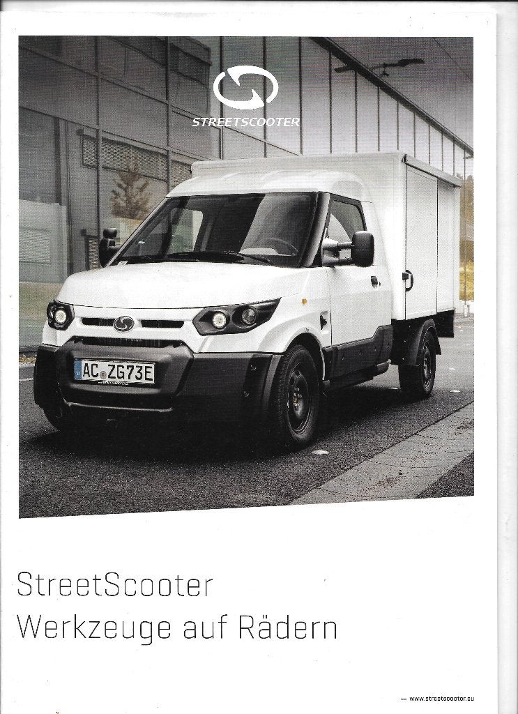 STREETSCOOTER (ELECTRIC), Boeken, Ophalen of Verzenden, Zo goed als nieuw, Overige merken
