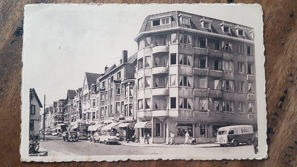 Postkaart Knokke Knocke Zoute Kustlaan, Verzamelen, Ophalen of Verzenden, 1940 tot 1960, Gelopen, West-Vlaanderen
