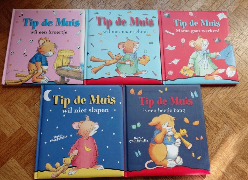 5 Tip de Muis Voorleesboeken, Enlèvement ou Envoi, Utilisé