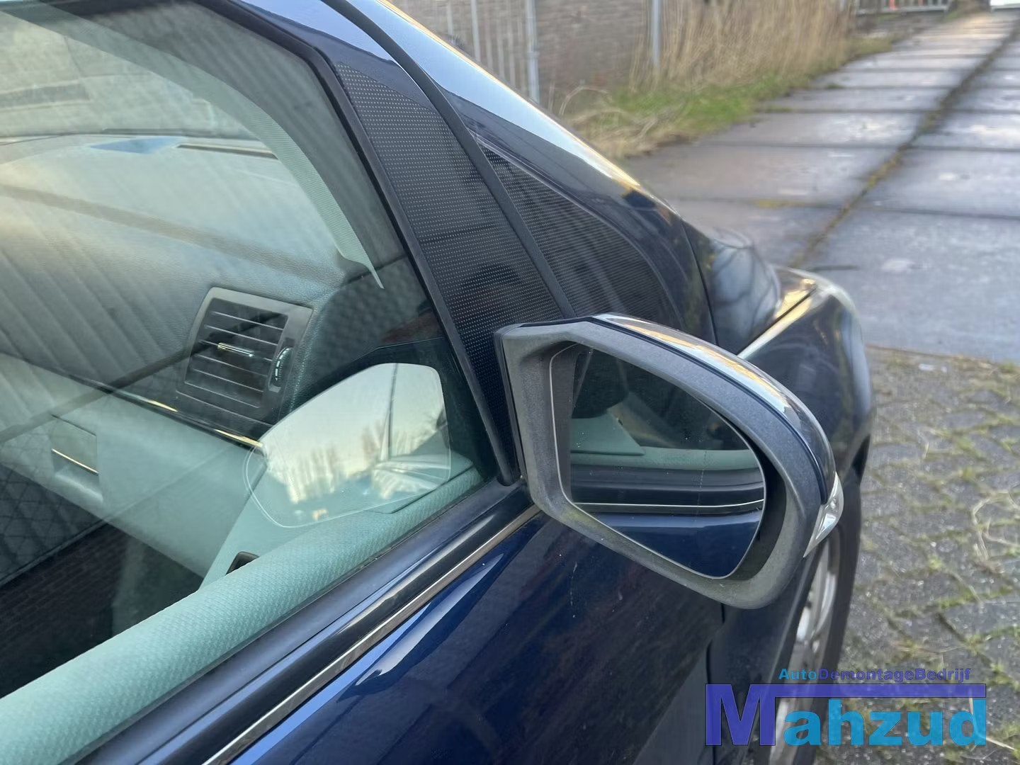 MERCEDES B KLASSE W245 blauw 375 rechts spiegel 2005-2011, Gebruikt, Mercedes-Benz AG, Deur, Mercedes-Benz