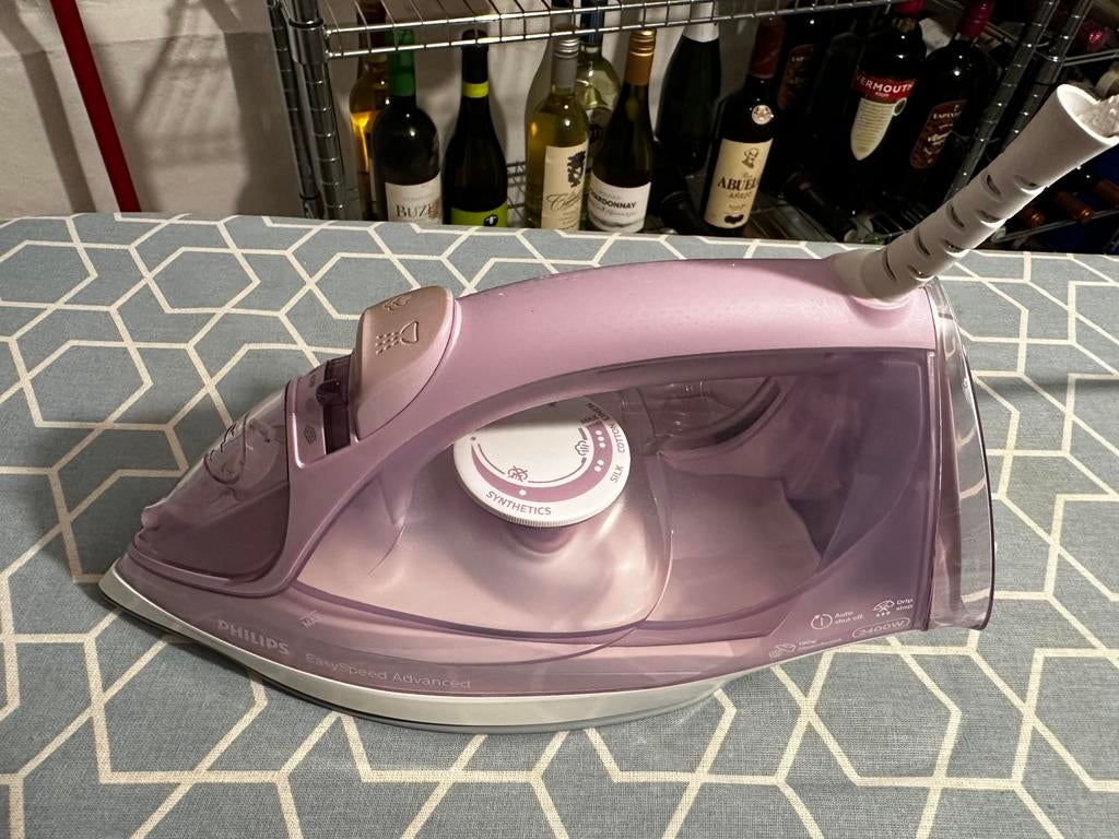 Strijkijzer Philips Easy Speed Advanced roze, Elektronische apparatuur, Ophalen, Zo goed als nieuw