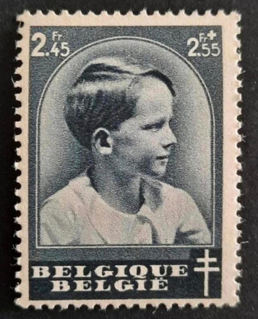 Belgique : COB 446 ** Journée du timbre 1937., Sans timbre, Neuf, Enlèvement ou Envoi, Non oblitéré