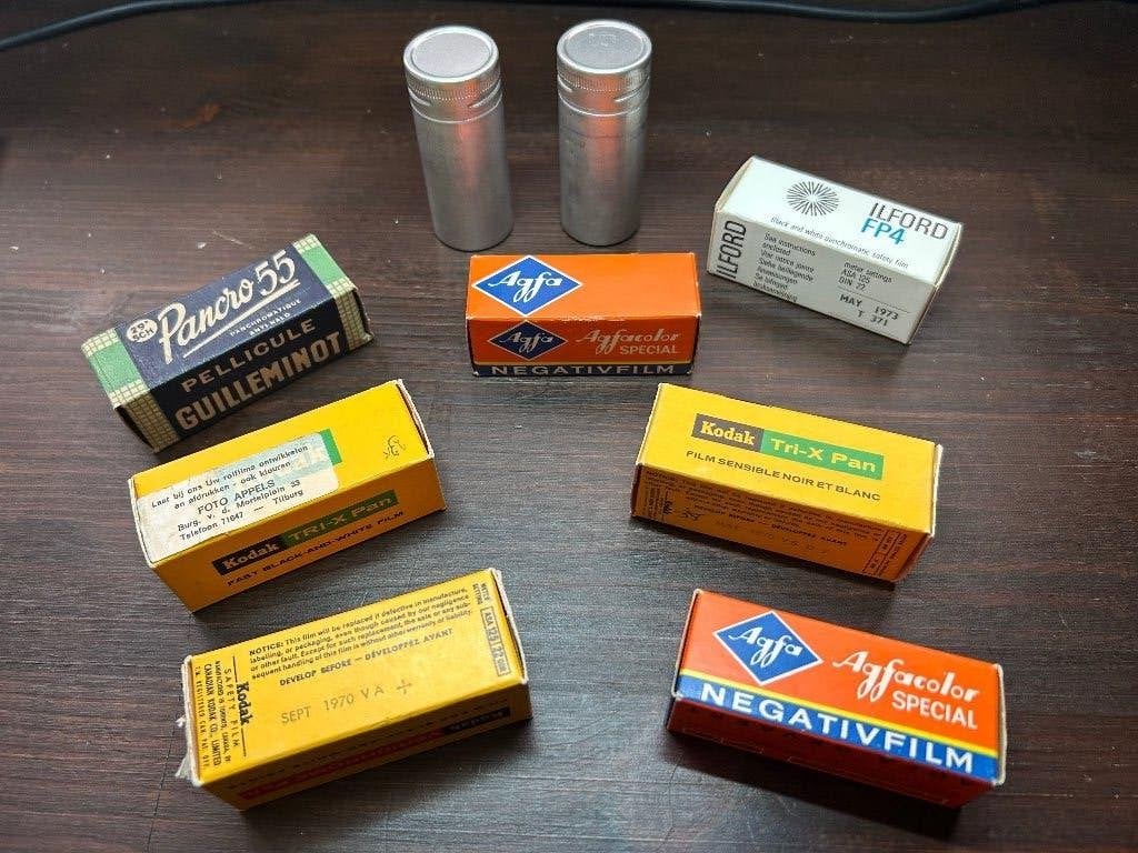 Hele oude Fotorolletjes - 120 film / middenformaat, Audio, Tv en Foto, Verzenden, Zo goed als nieuw, Overige Merken