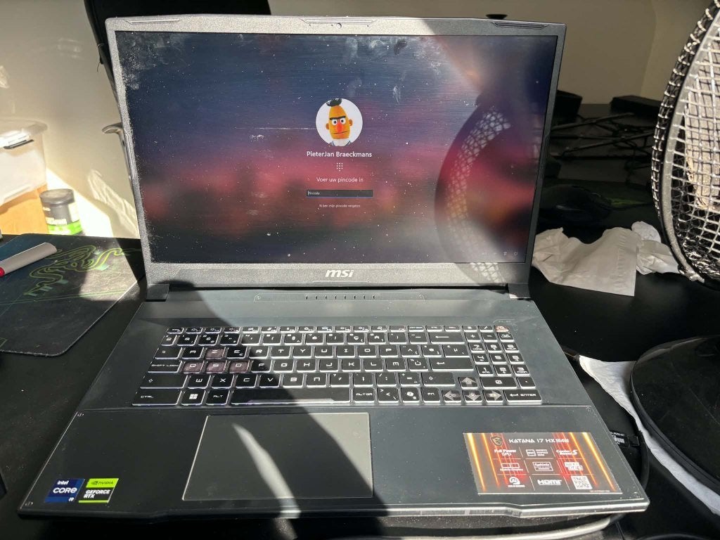 MSI Katana 17 HX B14WGK-050BE - Gaming Laptop - 17.3 inch, Ophalen, Msi, Met videokaart, 32 GB
