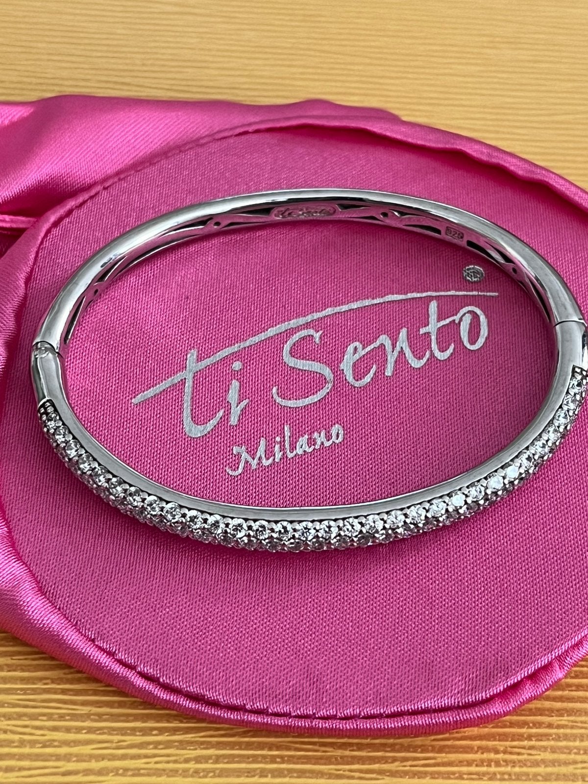 Ti sento zilveren armband 925, Ophalen of Verzenden, Zo goed als nieuw