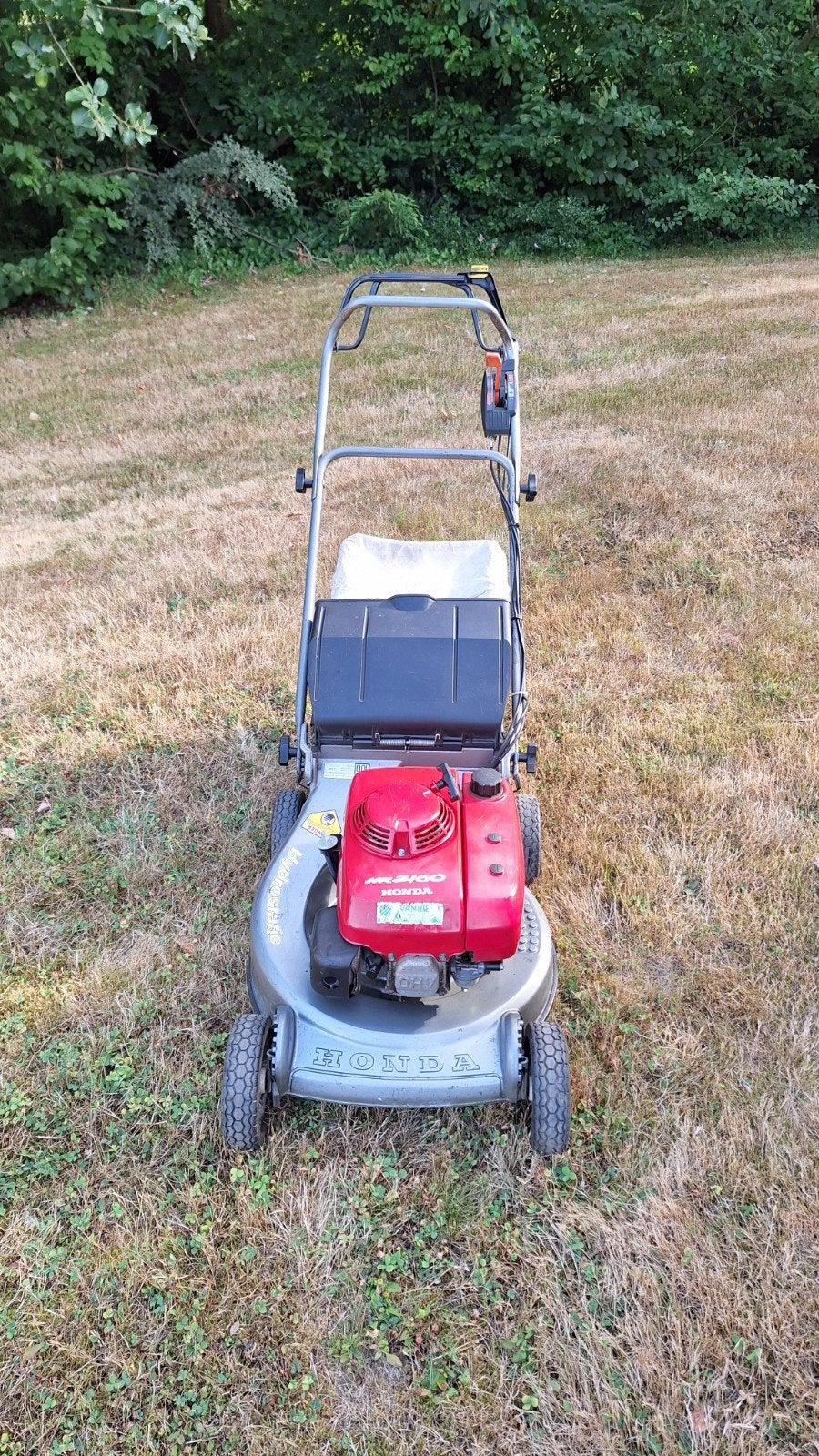 tondeuse Honda HR2160, Cirkelmaaier, Honda, Zo goed als nieuw, Benzine-grasmaaier