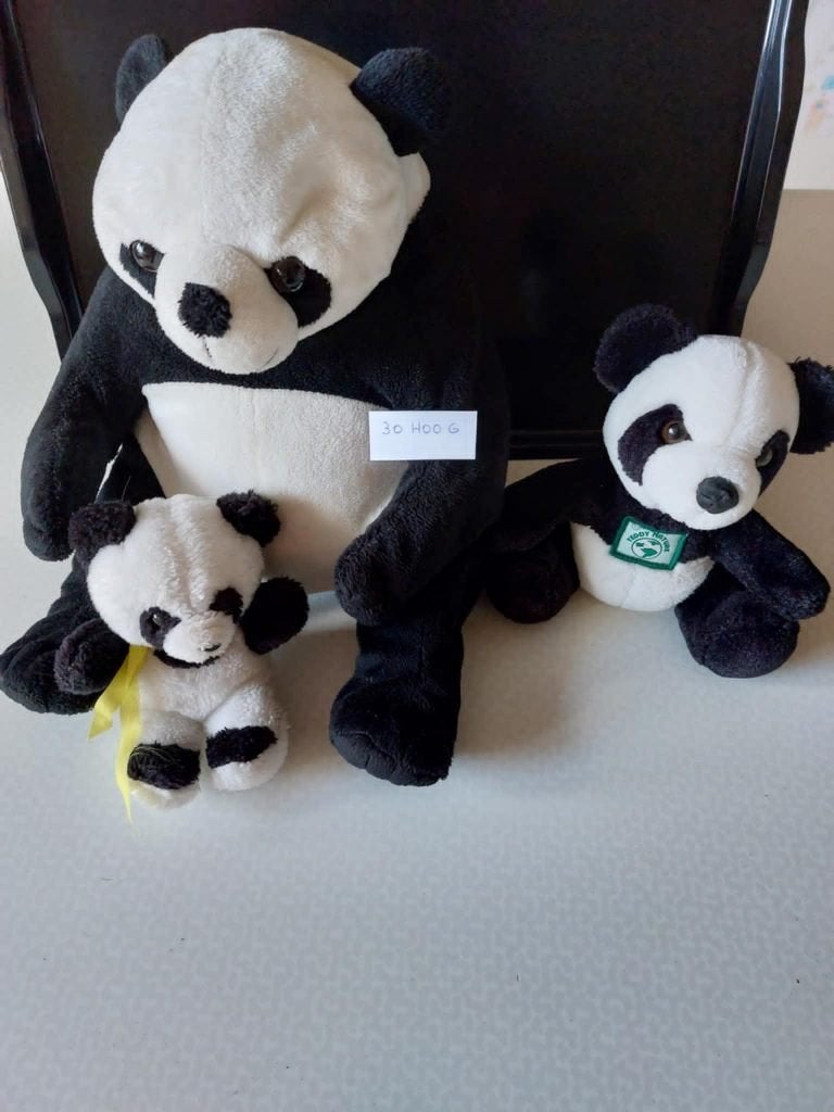 Panda knuffels 3 stuks alles 5€ ion Knuffel 30 c, Kinderen en Baby's, Speelgoed | Educatief en Creatief, Ophalen of Verzenden