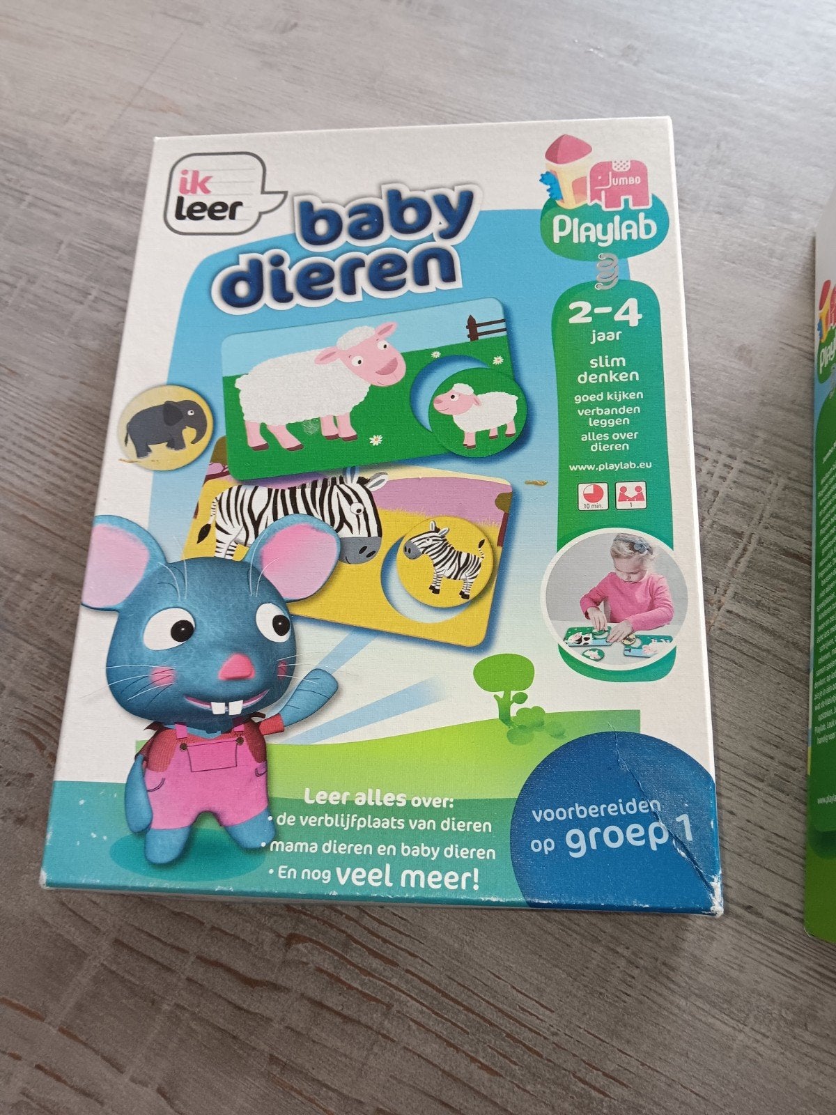 Spel/puzzel/educatief Jumbo ik leer baby dieren, Kinderen en Baby's, Ophalen, 2 tot 4 jaar