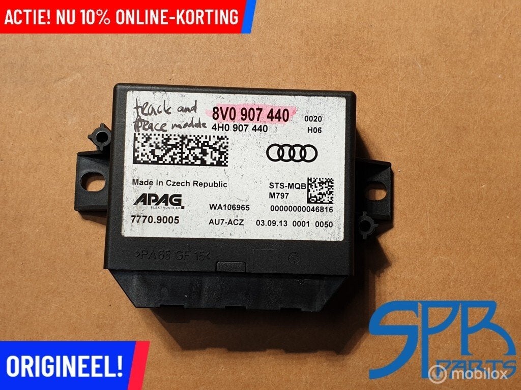 8V0907440 Wagentraceersysteem Audi A3 8V Vehicle Tracking, Audi, Gebruikt, Audi, Ophalen of Verzenden