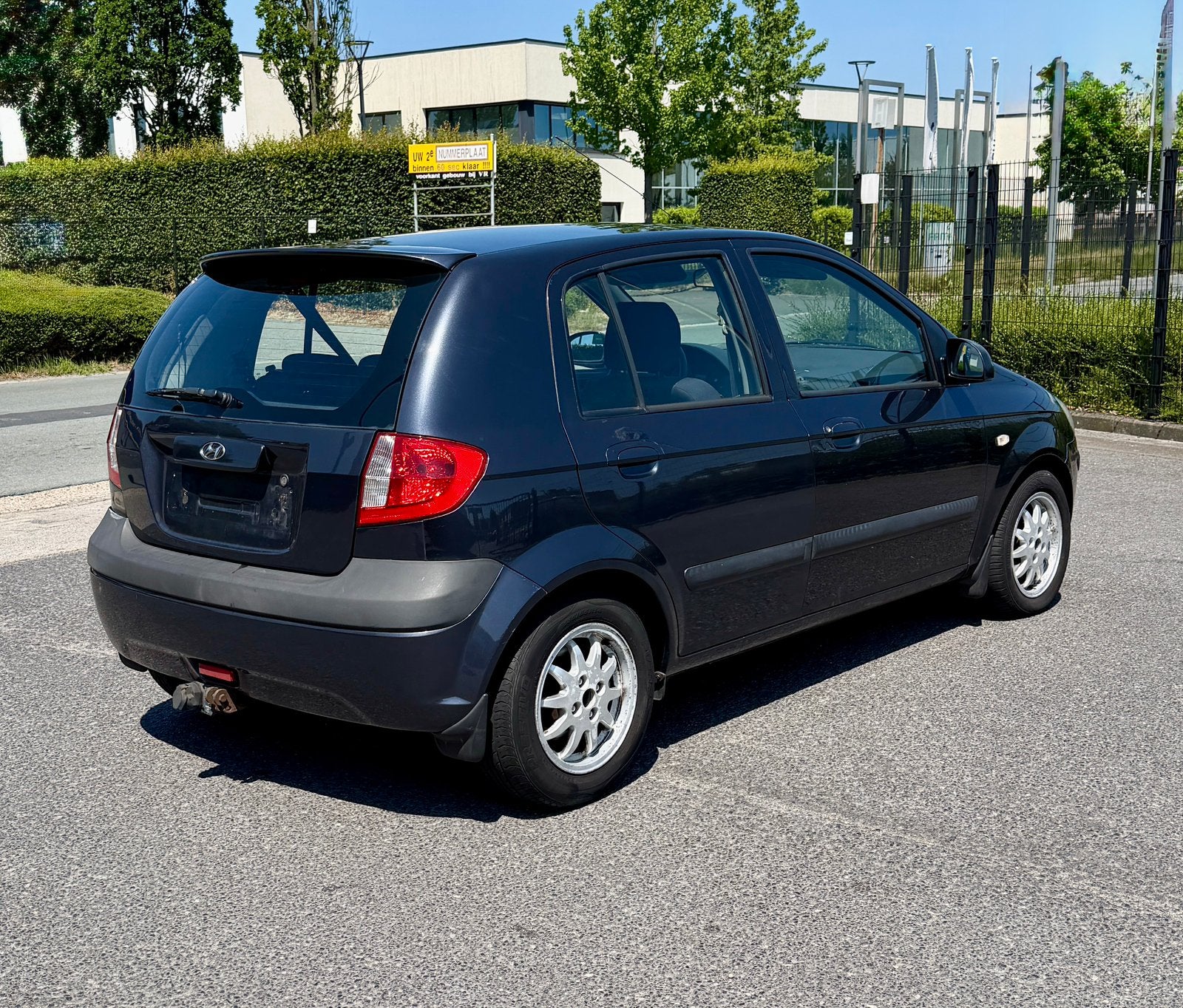 Hyundai Getz 1.4 Benzine – Carplay – GEKEURD VOOR VERKOOP!, Autos, Achat, Boîte manuelle, Noir, 5 portes